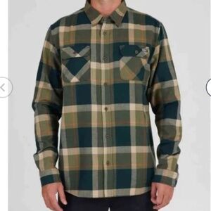 Salty Crew flannel, medium